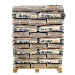 KINGFOC- Palet de 77 sacos de pellet